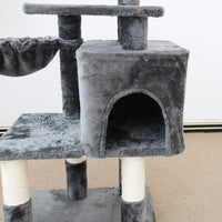 CATIO Chipboard Flannel Cat Scratching Tree - Abode 112cm Kings Warehouse 