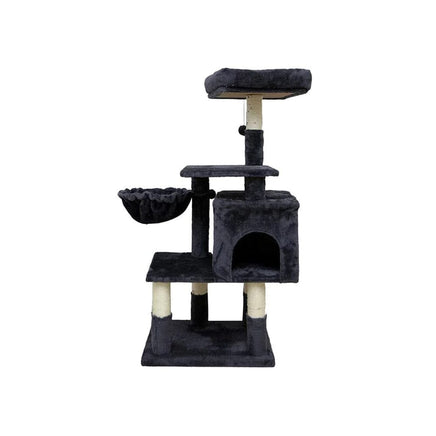 CATIO Chipboard Flannel Cat Scratching Tree - Abode 112cm Pet Care Kings Warehouse 