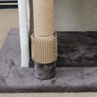 CATIO Deluxe Multi-Function Three-Level Dual Cat Scratching Tree 141cm Pet Care Kings Warehouse 