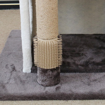 CATIO Deluxe Multi-Function Three-Level Dual Cat Scratching Tree 141cm Pet Care Kings Warehouse 