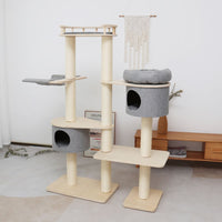 CATIO Duo Cat Climbing Tower and House Condo C6035 Kings Warehouse 