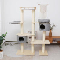 CATIO Duo Cat Climbing Tower and House Condo C6035 Kings Warehouse 