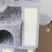 CATIO Multi-level Tall Cat Tree and House Condo with Scratching Pads C6032 Kings Warehouse 