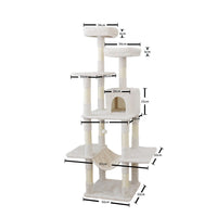 CATIO Tranquility Condo Scratching Post 50x50x174cm Pet Care Kings Warehouse 