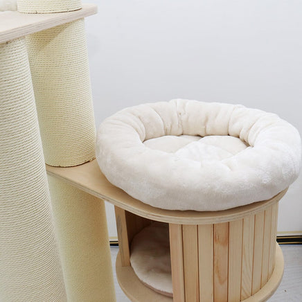 CATIO VINTAGE Solid Wood Cat Climbing Tree Post Scratcher 176cm Pet Care Kings Warehouse 