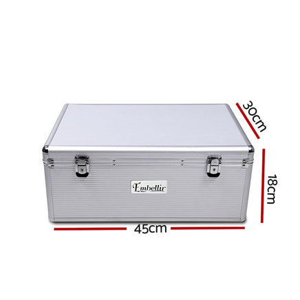 CD Case DVD Cases Storage Box 500 Discs Aluminium Case DVD Folders Kings Warehouse 