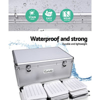 CD Case DVD Cases Storage Box 500 Discs Aluminium Case DVD Folders Kings Warehouse 