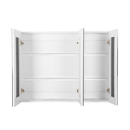 Cefito Bathroom Mirror Cabinet 1200x720mm White Furniture Kings Warehouse 