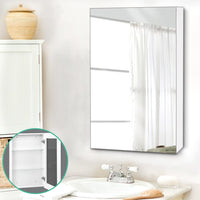 Cefito Bathroom Mirror Cabinet 450x720mm White Furniture Kings Warehouse 