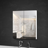 Cefito Bathroom Mirror Cabinet 600x720mm White Home & Garden Kings Warehouse 