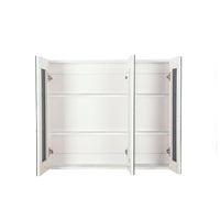 Cefito Bathroom Vanity Mirror with Storage Cabinet - White Furniture Kings Warehouse 