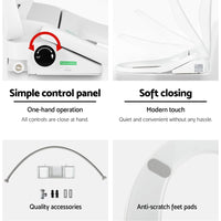 Cefito Non Electric Bidet Toilet Seat Cover Bathroom Spray Water Wash D Shape Kings Warehouse 