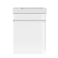 Cefito Vanity Unit 400mm with Basin White Furniture Kings Warehouse 