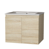 Cefito Vanity Unit 600mm with Basin Oak Furniture Kings Warehouse 