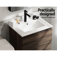 Cefito Vanity Unit 600mm with Basin Walnut Furniture Kings Warehouse 