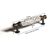 Ceramics Kitchen Cabinet Handles Bar Drawer Handle Pull cooper 96mm Kings Warehouse 