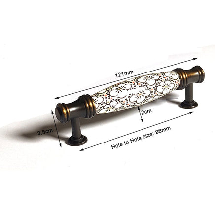 Ceramics Kitchen Cabinet Handles Bar Drawer Handle Pull cooper 96mm Kings Warehouse 
