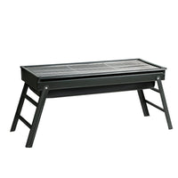 Charcoal BBQ Grill Smoker Portable Barbecue Outdoor Foldable Camping Kings Warehouse 
