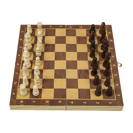 Chess Board Games Folding Large Chess Wooden Chessboard Set Wood Toy Gift Gift & Novelty Kings Warehouse 