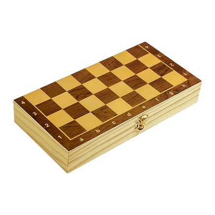 Chess Board Games Folding Large Chess Wooden Chessboard Set Wood Toy Gift Gift & Novelty Kings Warehouse 