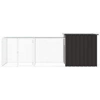 Chicken Cage Anthracite 300x91x100 cm Galvanised Steel Kings Warehouse 