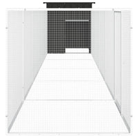Chicken Cage Anthracite 600x91x100 cm Galvanised Steel Kings Warehouse 