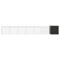 Chicken Cage Anthracite 700x91x100 cm Galvanised Steel Kings Warehouse 