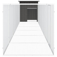 Chicken Cage Anthracite 700x91x100 cm Galvanised Steel Kings Warehouse 