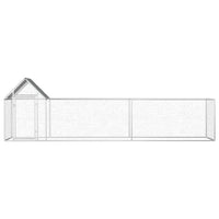 Chicken Coop 5x1x1.5 m Galvanised Steel Kings Warehouse 