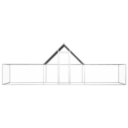 Chicken Coop 6x2x2 m Galvanised Steel Kings Warehouse 