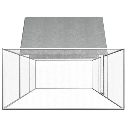 Chicken Coop 6x2x2 m Galvanised Steel Kings Warehouse 