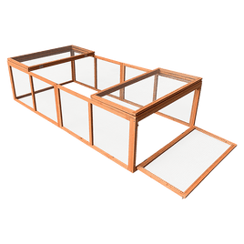 Chicken coop LARGE Run Guinea Pig Cage Villa Extension Rabbit hutch house pen Pet Care Kings Warehouse 