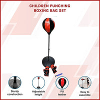 Children Punching Boxing Bag Set Sports & Fitness Kings Warehouse 