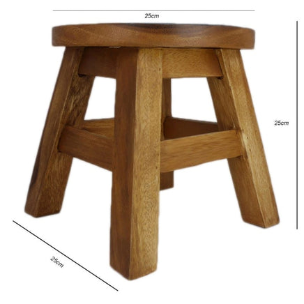 Children's Chair Stool Wooden Frog Face Theme Kings Warehouse 