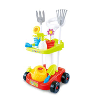 Children's Gardening Trolley Set with Fake Garden Tools for Toddlers Baby & Kids Kings Warehouse 