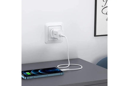 CHOETECH Q5004CL PD20W USB-C iPhone Fast Charger with MFi Certified USB-C Cable Kings Warehouse 