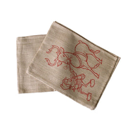 Christmas Jute Woven Taupe Table Runner 33 x 180cm Elf Home & Garden Kings Warehouse 