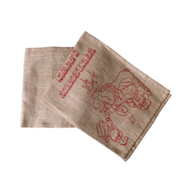 Christmas Jute Woven Taupe Table Runner 33 x 180cm Merry Christmas Home & Garden Kings Warehouse 