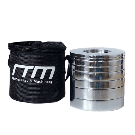 Chrome Metric Fractional Olympic Weight Plates 0.25 - 1.0kg Sports & Fitness Kings Warehouse 