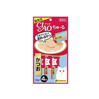 CIAO Churu Puree Cat Wet Treat -Tuna (Skipjack)- 14G X 4 SC-72 X6 Kings Warehouse 
