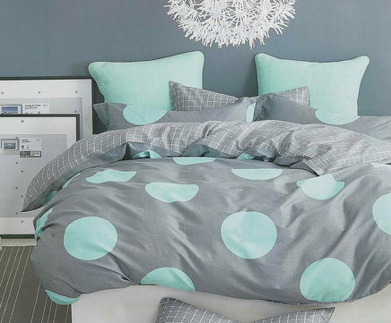 Circles Super King Size Duvet Quilt Duvet Cover Set Home & Garden Kings Warehouse 