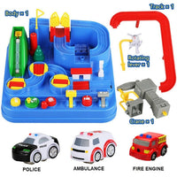 City Rescue Engineering Vehicles Playsets Car Adventure Toys Educational Toys (3 Cars) Baby & Kids Kings Warehouse 
