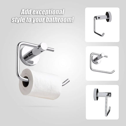 Classic Chrome Toilet Paper Holder Bathroom Home & Garden Kings Warehouse 