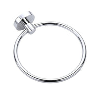 Classic Chrome Towel Bar Rail Ring Bathroom Home & Garden Kings Warehouse 