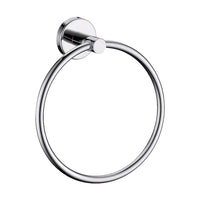 Classic Chrome Towel Bar Rail Ring Bathroom Home & Garden Kings Warehouse 