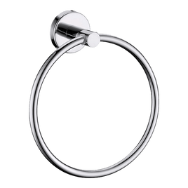 Classic Chrome Towel Bar Rail Ring Bathroom Home & Garden Kings Warehouse 