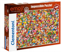 Clementoni Puzzle Emoji Impossible Puzzle 1000 Pieces Kings Warehouse 