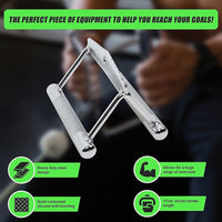 Close Grip Seated Row Handle Bar Triangle Cable Attachment Sports & Fitness Kings Warehouse 