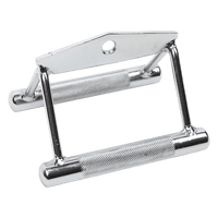 Close Grip Seated Row Handle – Triangle Cable Attachment Bar for Gym Machines Sports & Fitness Kings Warehouse 