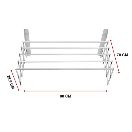 Clothes Airer Pull Out Expander Clothes Line Caravan RV Laundry Accessories Home & Garden Kings Warehouse 